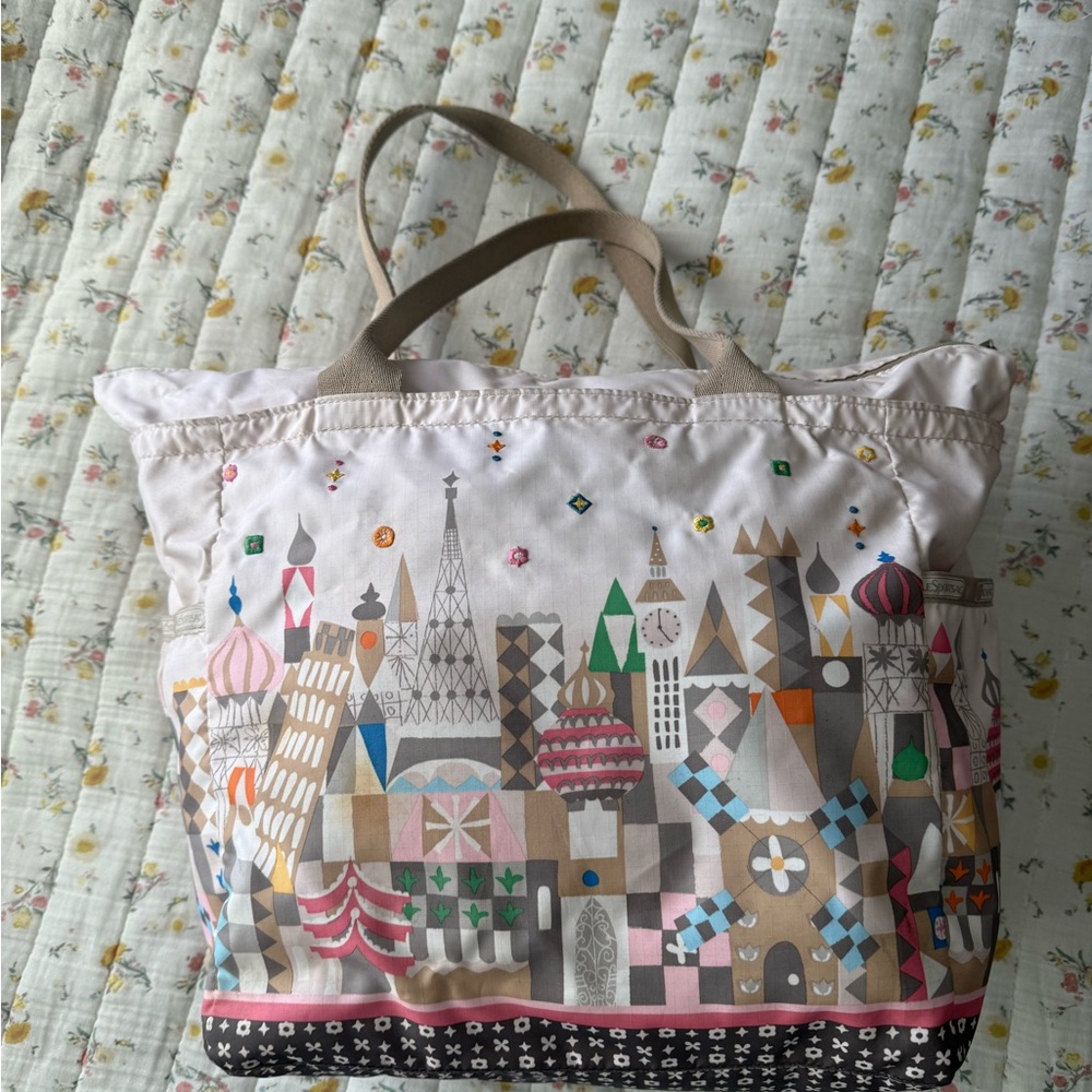 LeSportsac Disney It’s A Small World Tote Bag
